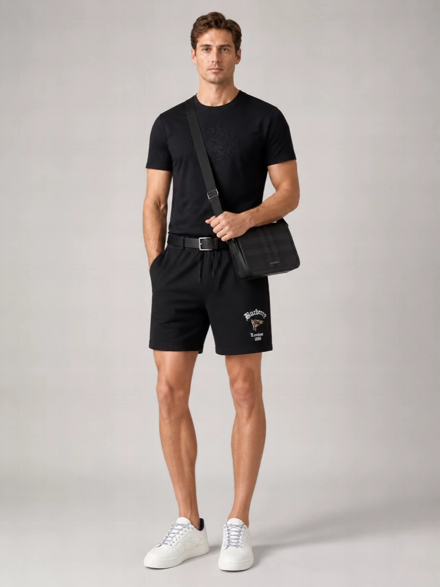 Burberry Cotton Chino Shorts
