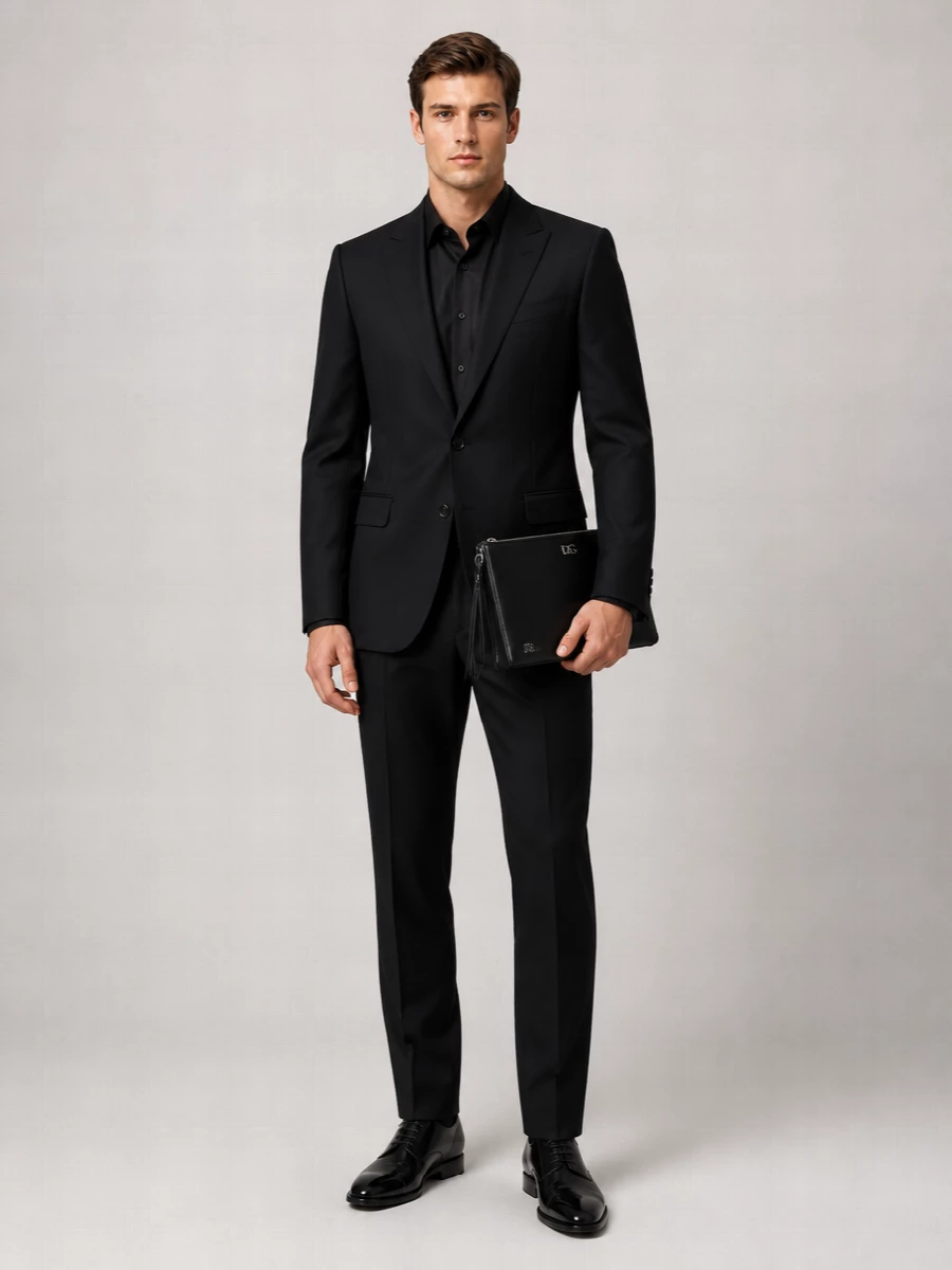 Dolce&Gabbana Virgin Wool Single-Breasted Blazer