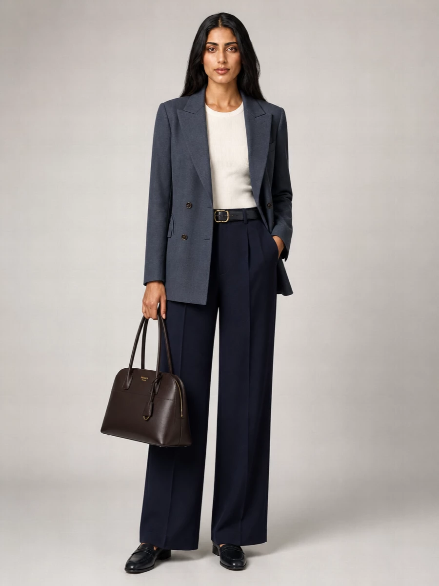 Blazé Milano Linen Tailored Trousers