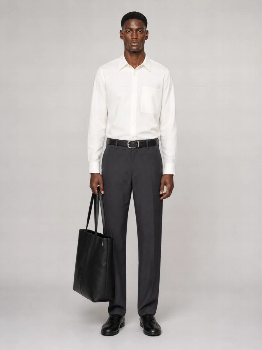 Jil Sander Cotton Straight-Leg Trousers