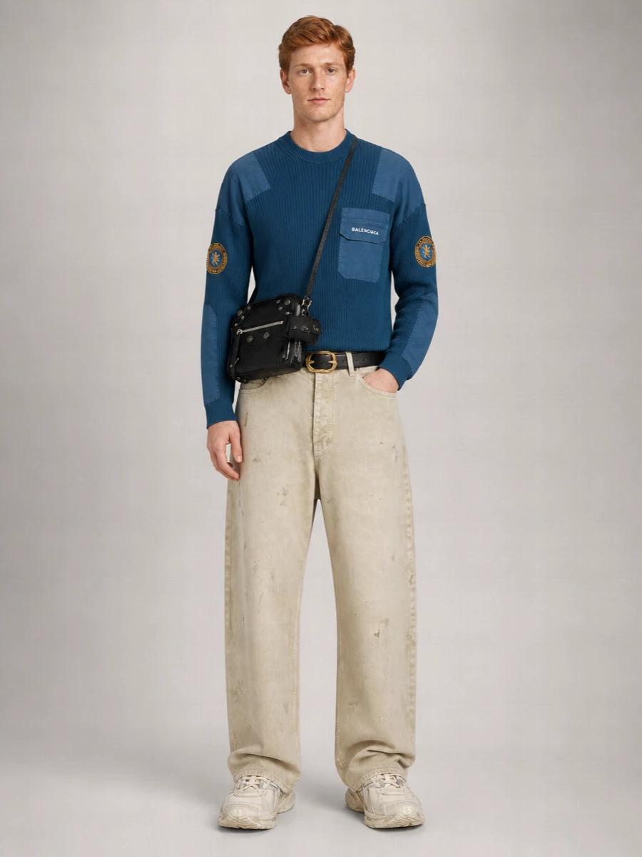 Balenciaga Straight-Leg Jeans