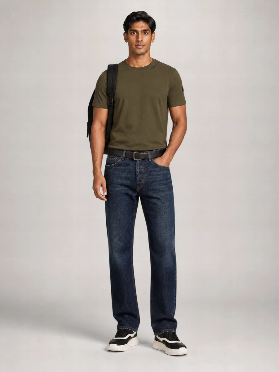 Moncler mid-rise straight-leg jeans