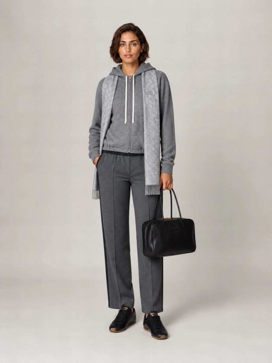 Miu Miu Virgin Wool Cashmere Knitted Top