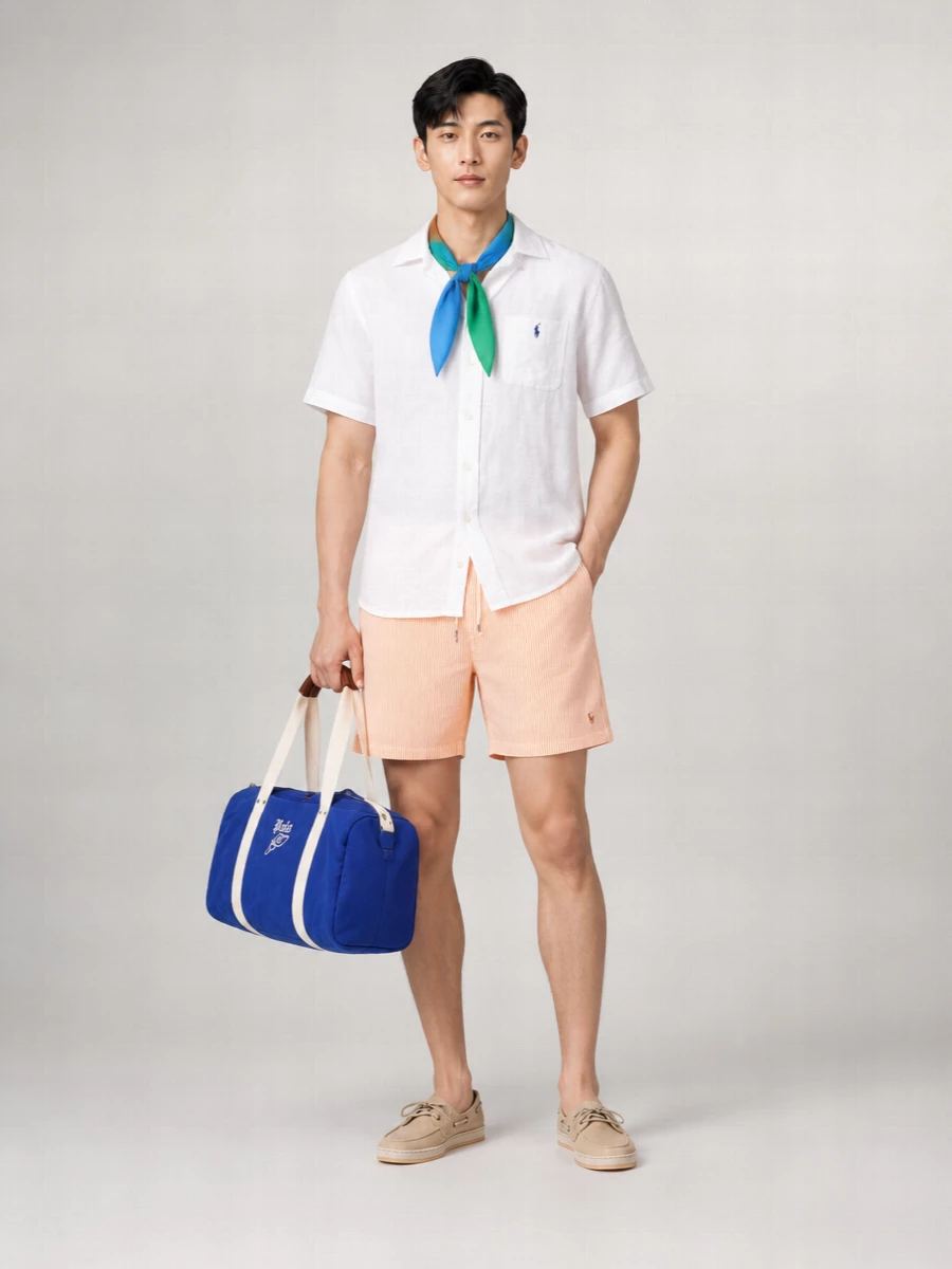 Polo Ralph Lauren Striped Swim Shorts