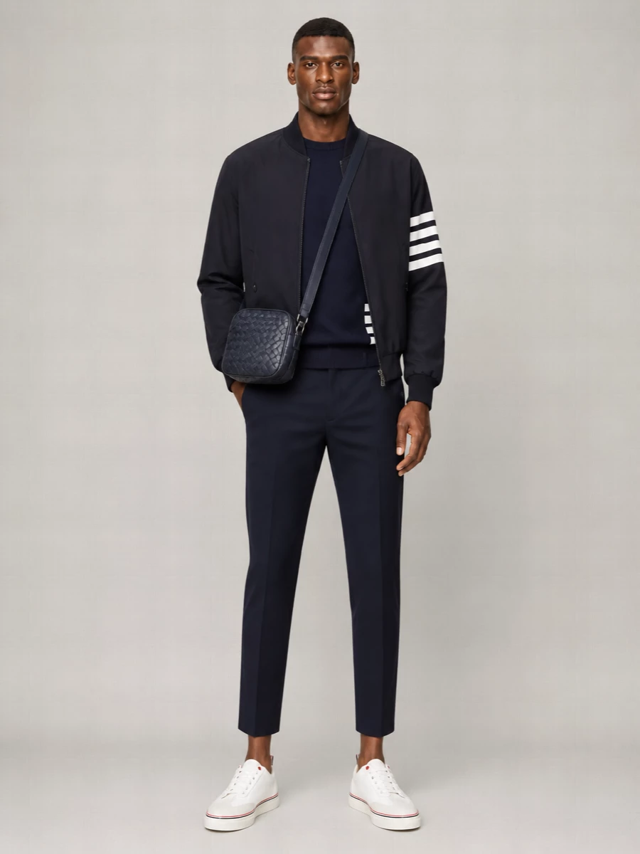 Thom Browne Wool Bomber Jacket