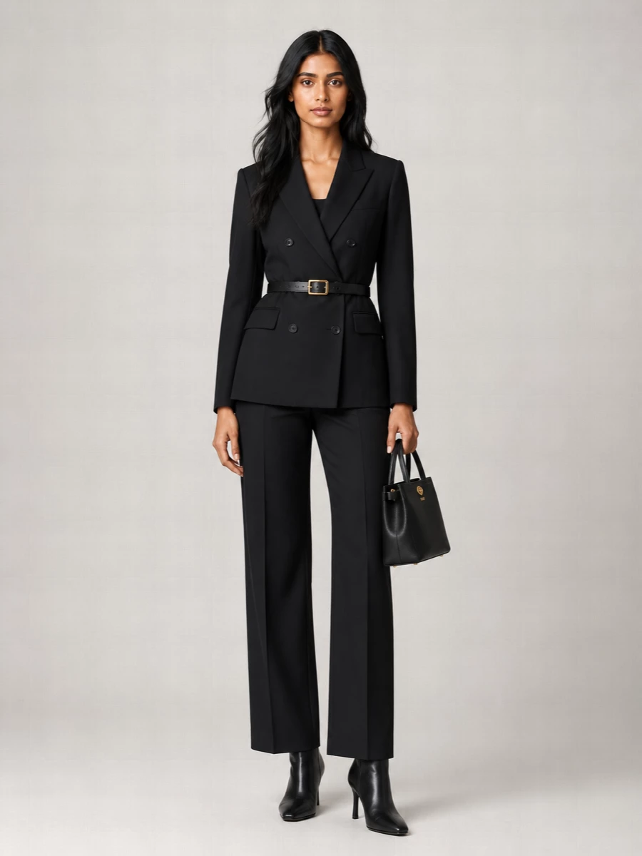 Burberry Loose-Fit Suit Trousers