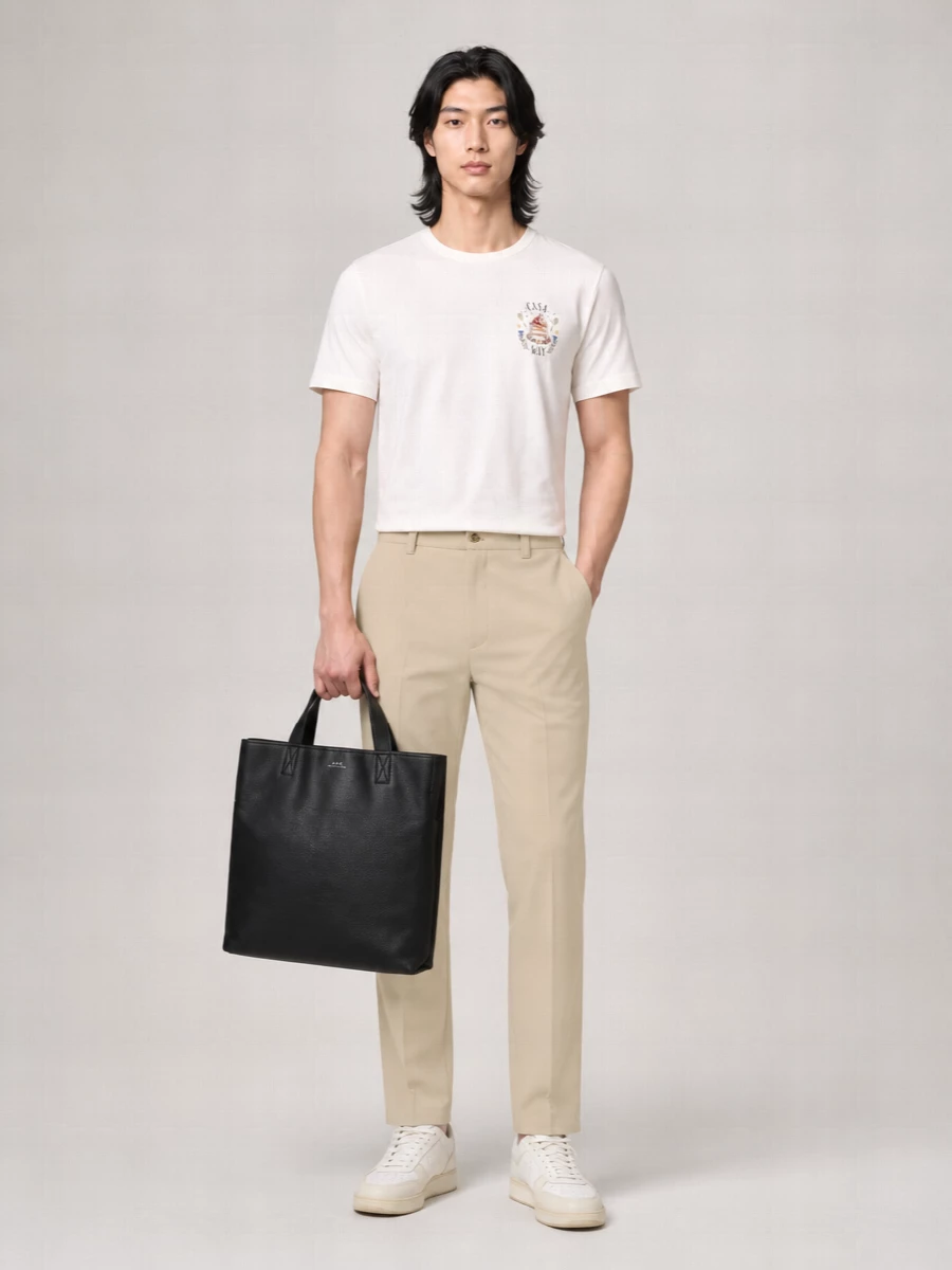 A.p.c. Leather Tote Bag