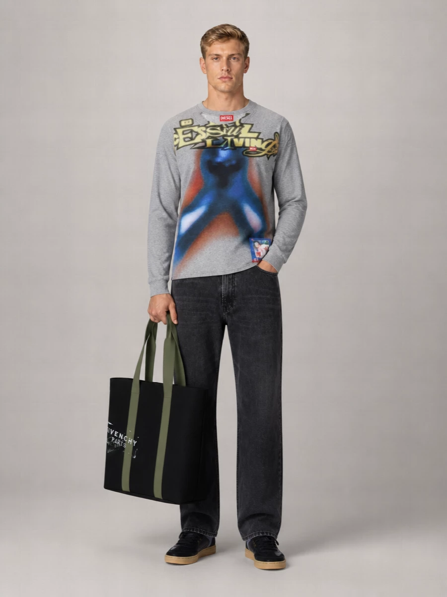 Givenchy Canvas Beach Bag
