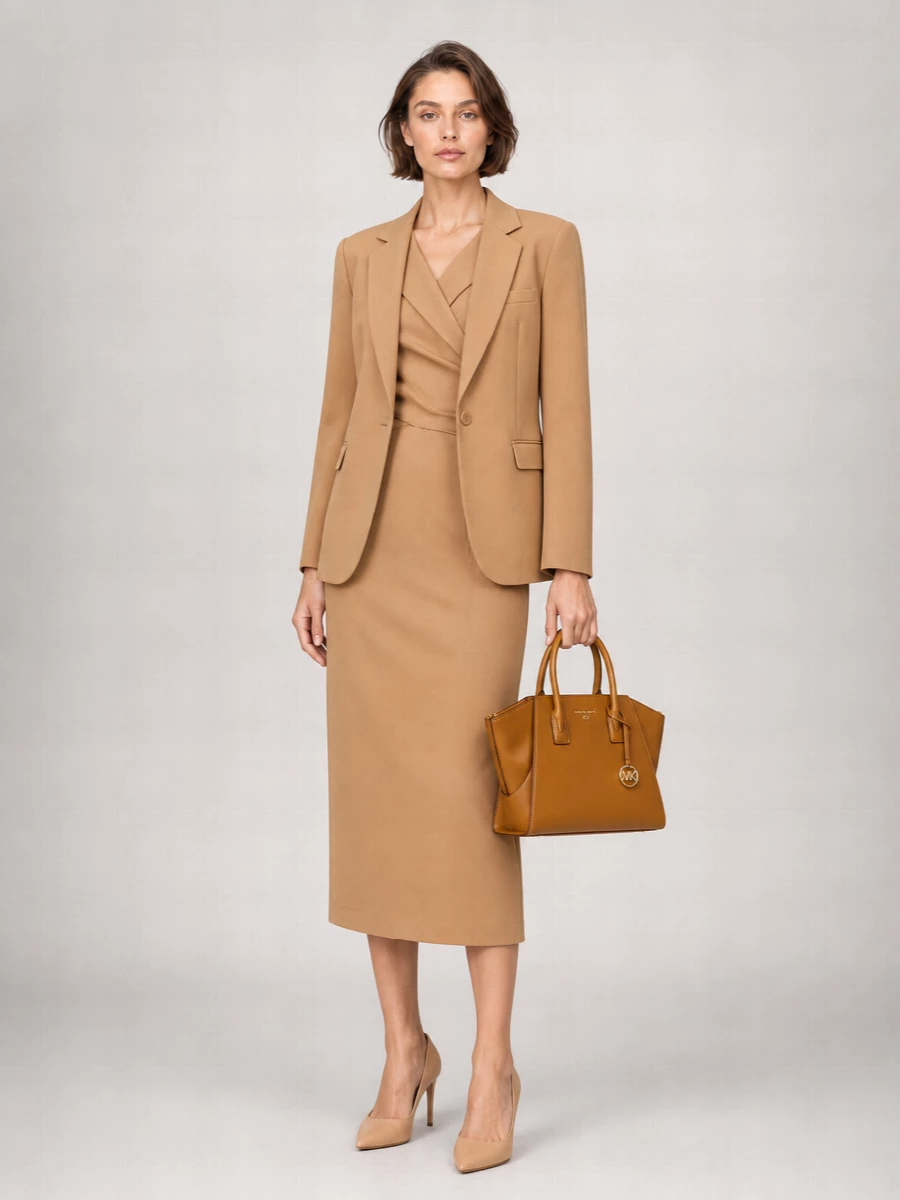 Michael Kors Polyester Blend Blazer