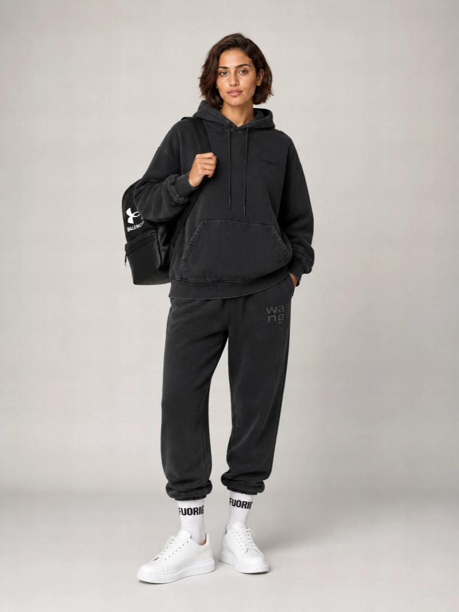 Alexander Wang Logo-Embellished Relaxed-Fit Jogger Pants