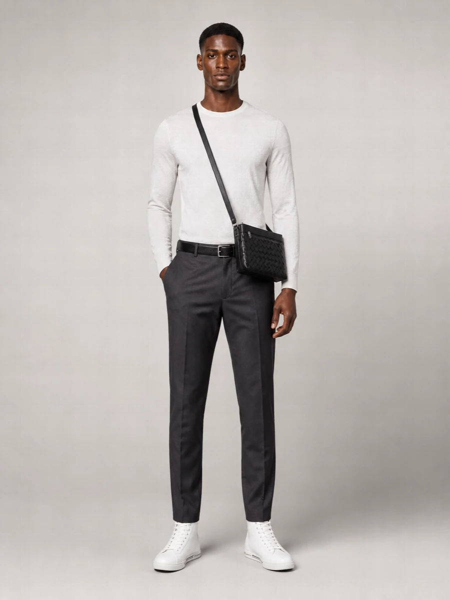 Dolce&Gabbana Silk Crew Neck T-Shirt