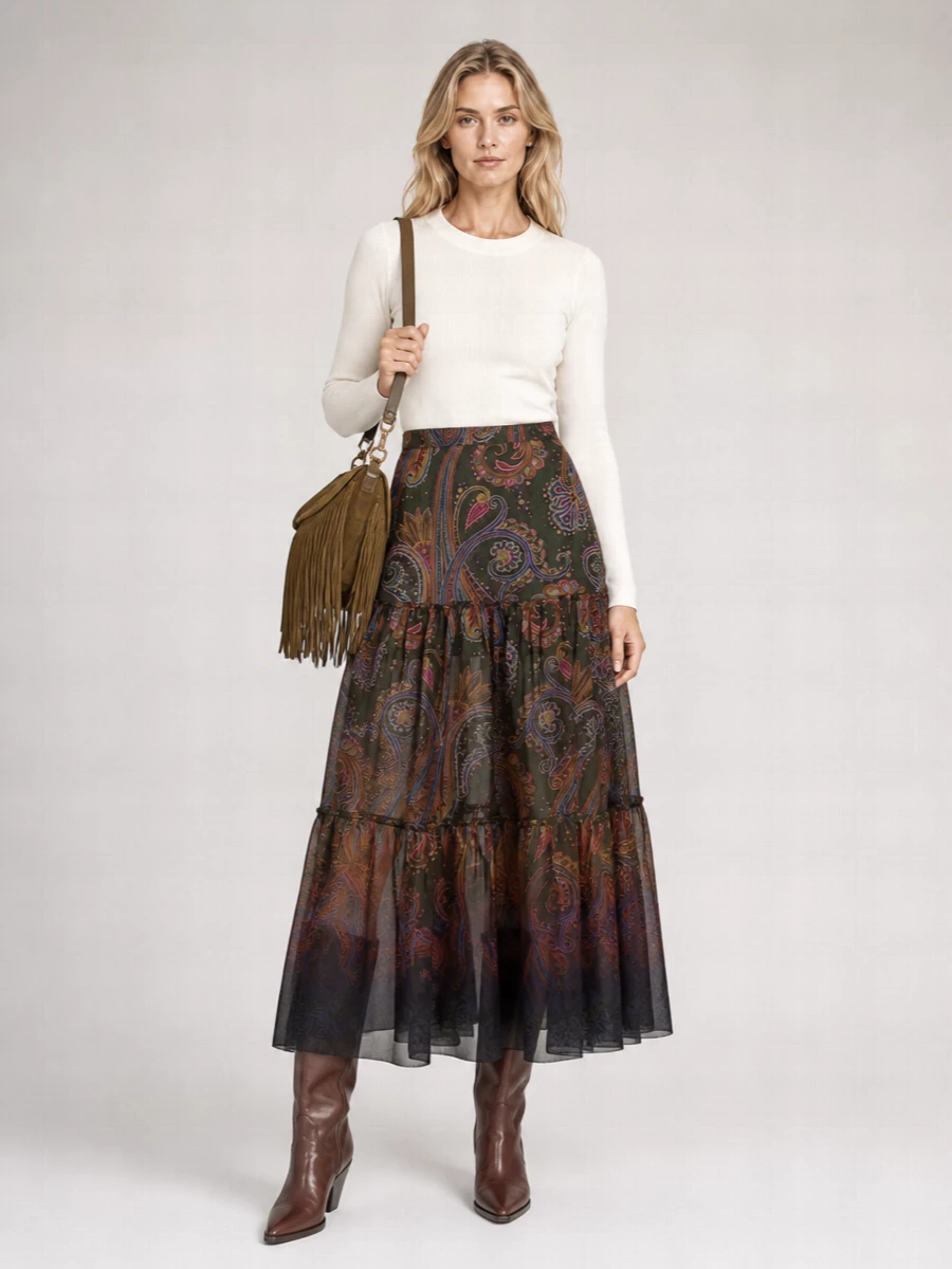 Etro Na Suede Bucket Bag