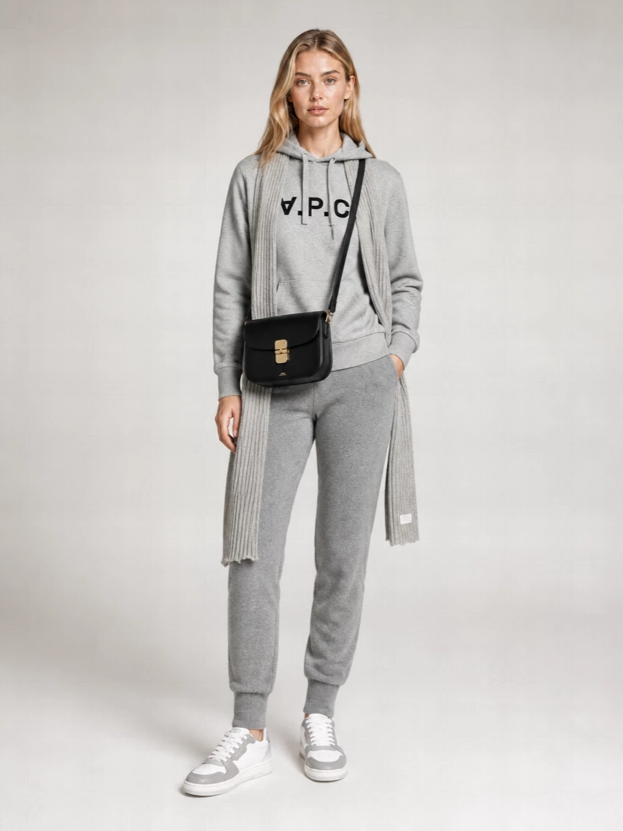 A.p.c. Stretch Cotton Sweatshirt