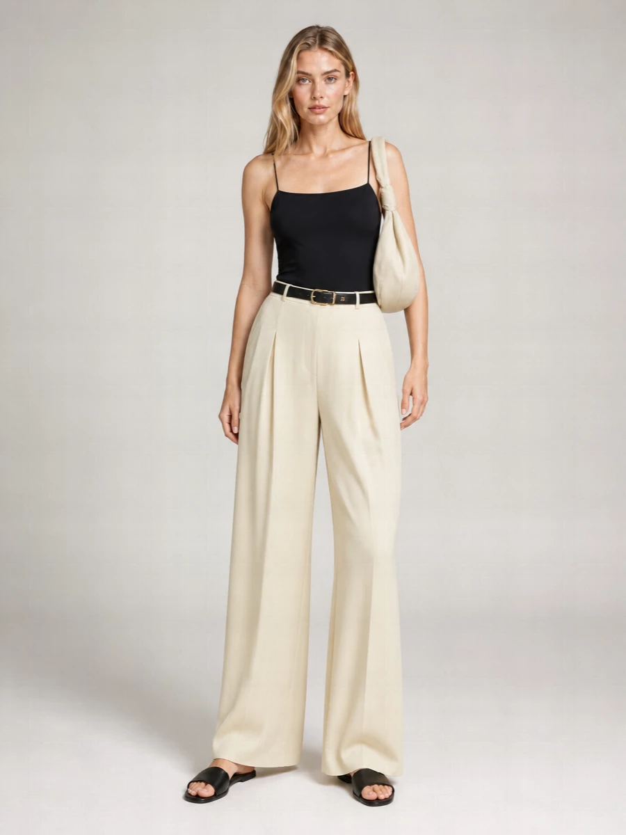 Max Mara Silk Backless Bodysuit
