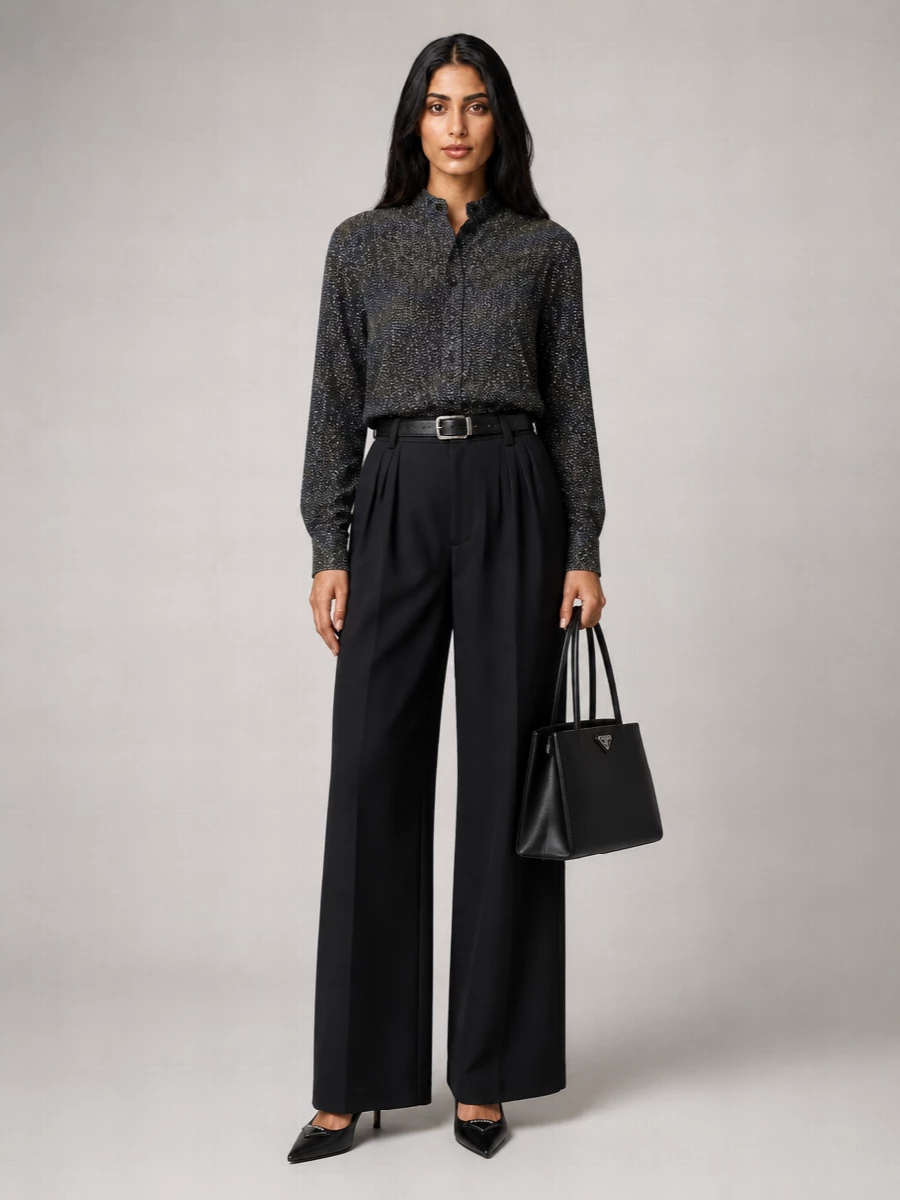 Missoni Sequin Embellished Zigzag Shirt