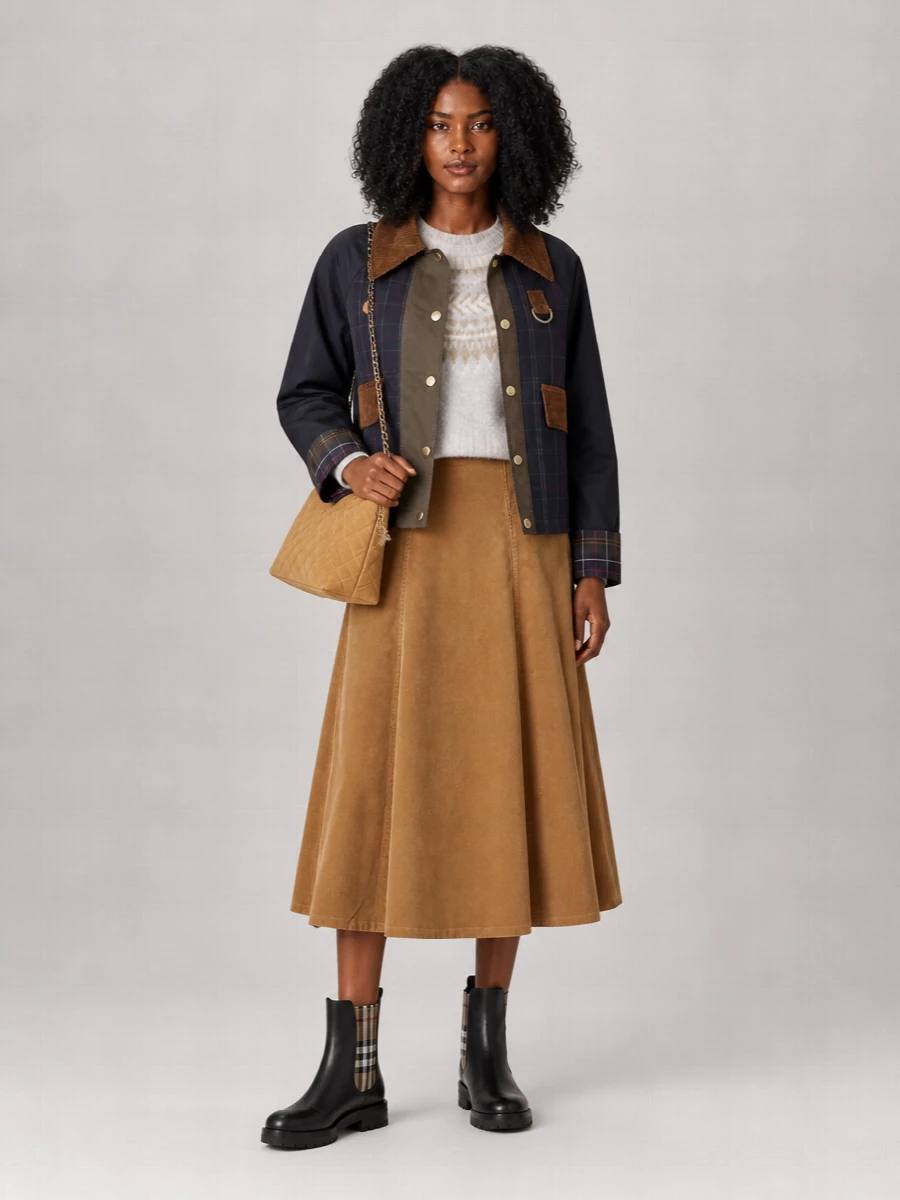 Barbour Waxed Cotton Single Breasted Jacket
