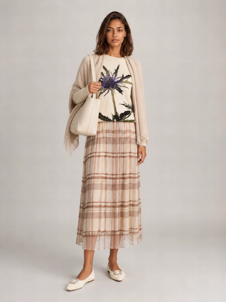 Blumarine Printed Jumper