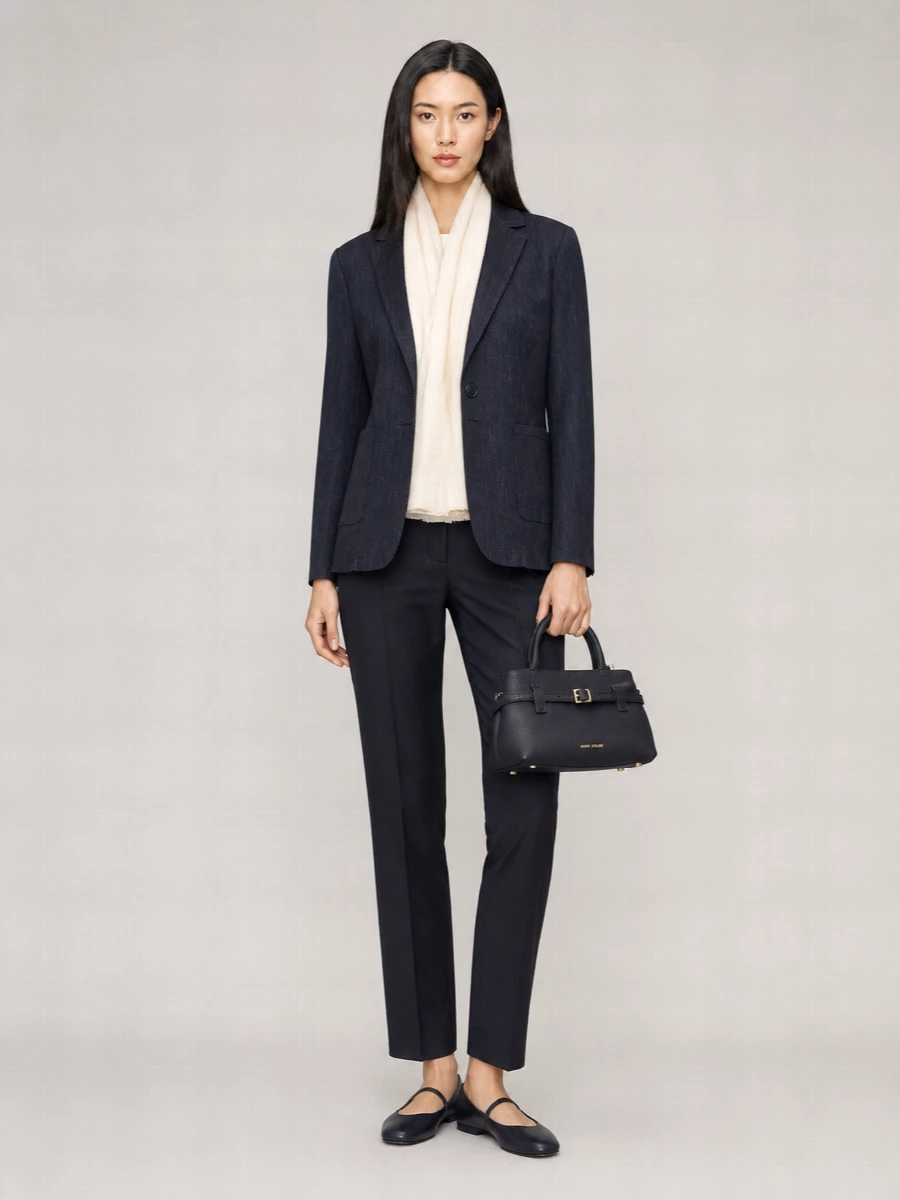 S Max Mara Linen Blazer