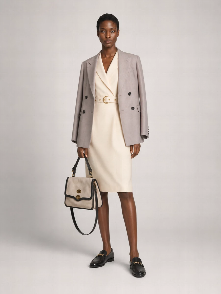 Zanellato Lamb Leather Shoulder Bag