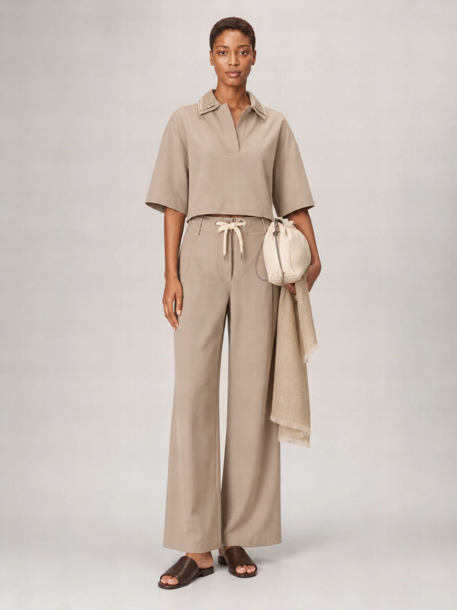 Brunello Cucinelli Interlock Couture Trousers