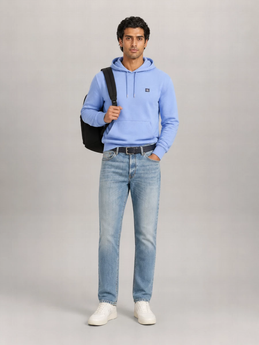 Calvin Klein Cotton-Blend Hoodie