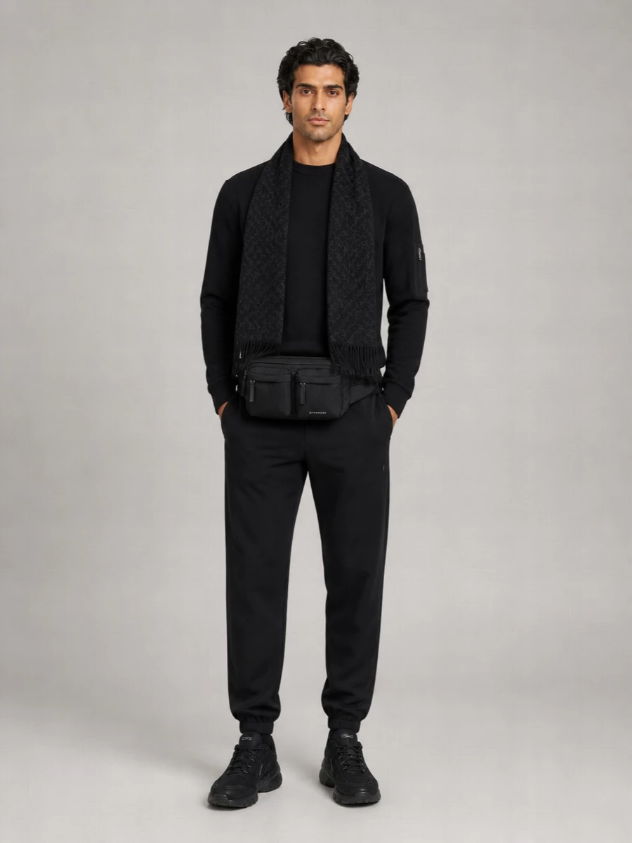 Givenchy Virgin Wool Logo-Detail Track Pants