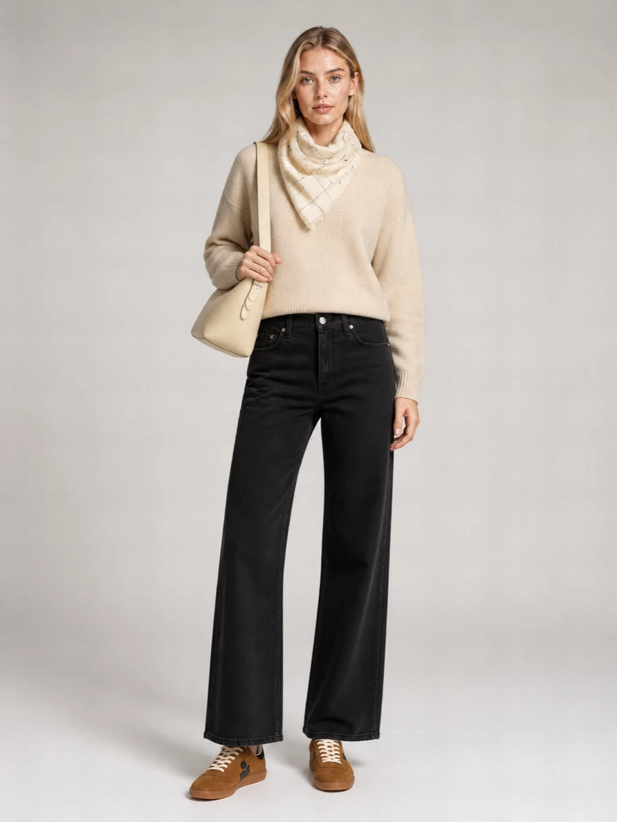 Totême Leather Belted Petite Shoulder Bag