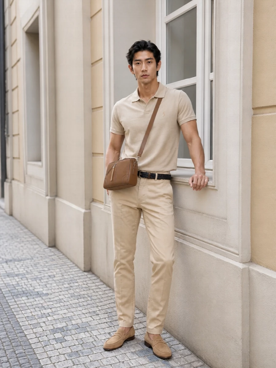 Ralph lauren beige polo khaki chinos tods loafers