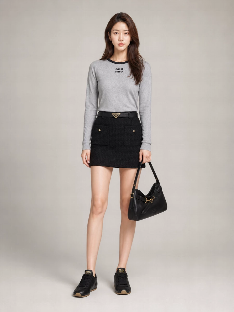 Miu Miu Cotton T-Shirt