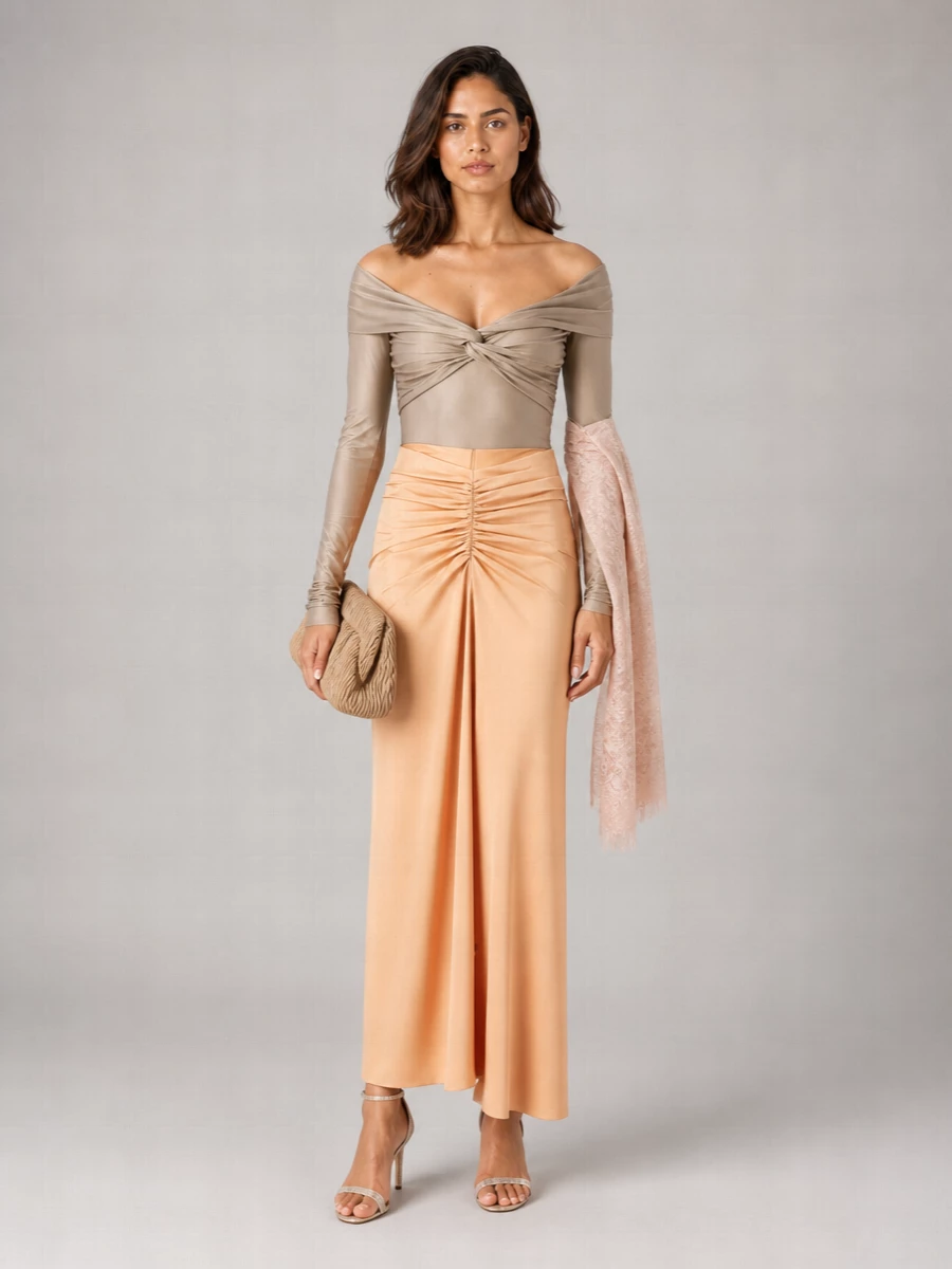 The Andamane Fitted Skirt