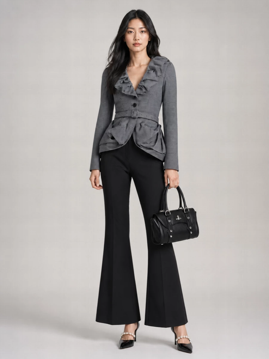 Vivienne Westwood Checked Single-Breasted Blazer