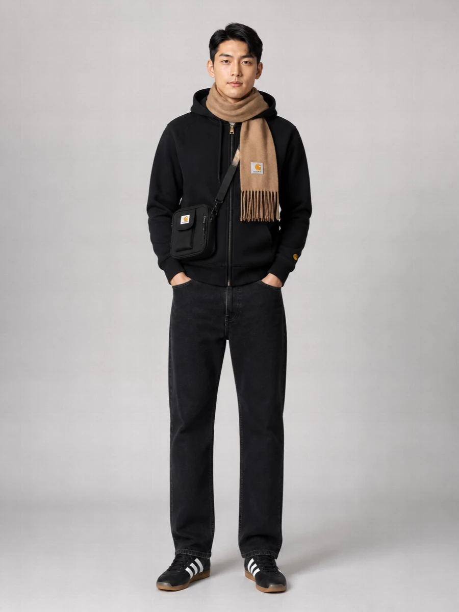 Carhartt Wip 'Chase' Hoodie Featuring Front Pockets