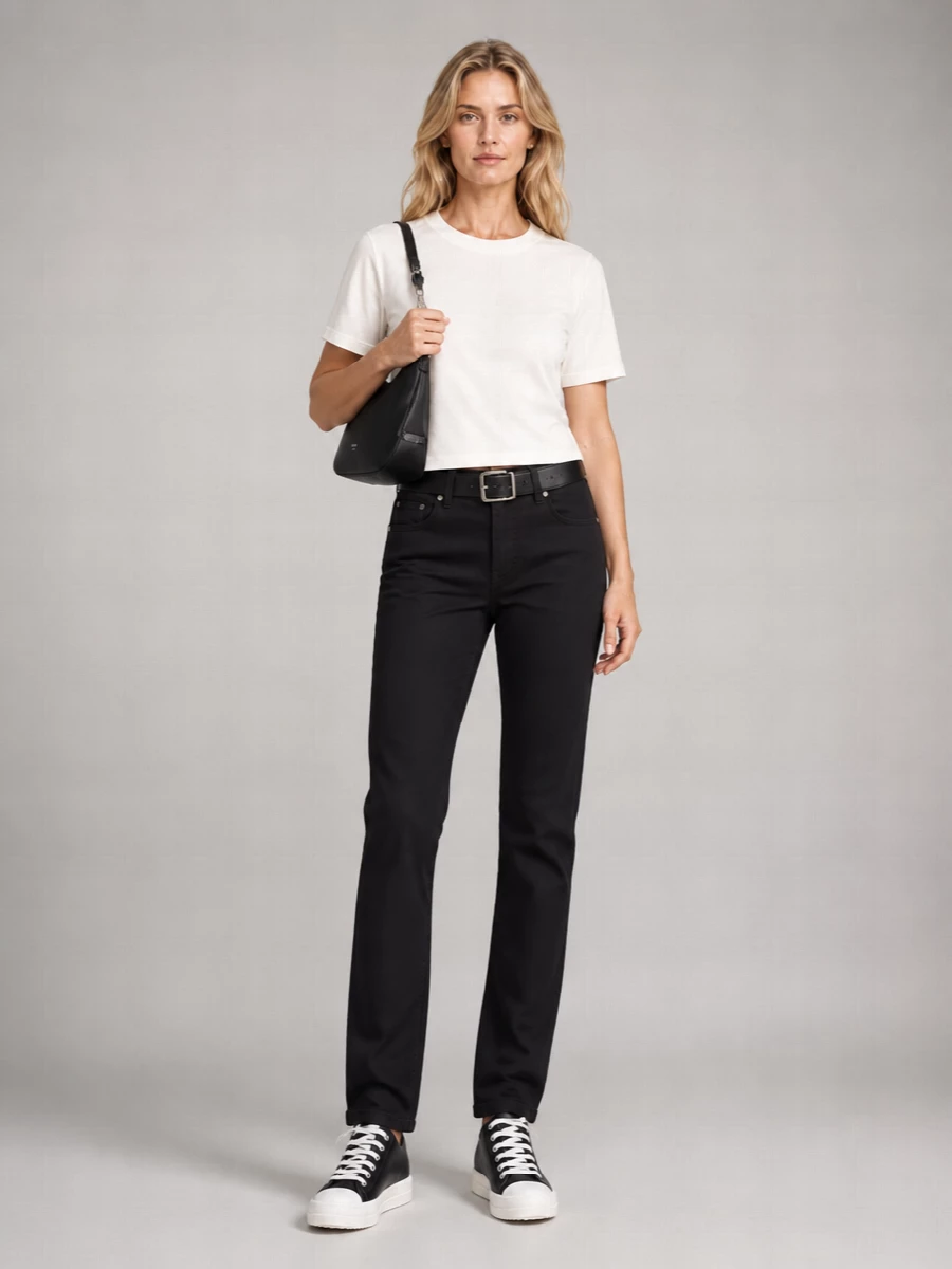 Rick Owens Detroit Cut Straight-Leg Trousers
