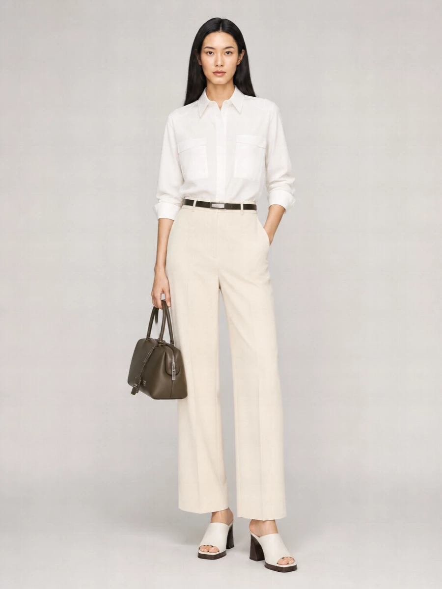 Max Mara Straight-Leg Trousers