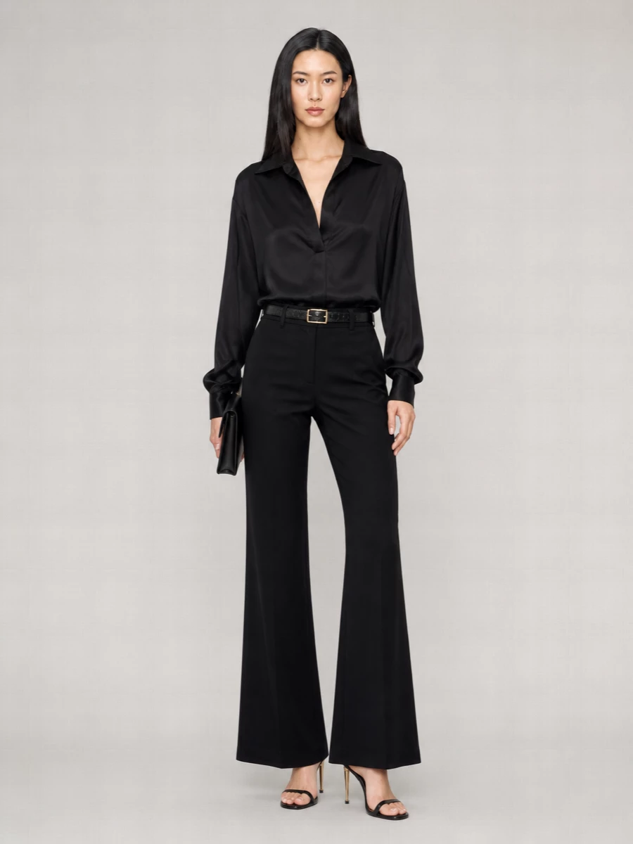 Tom Ford Denim Wide-Leg Trousers