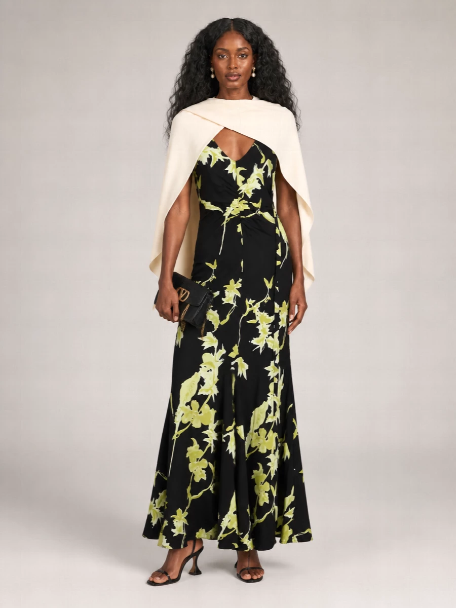 Sportmax viscose maxi dress