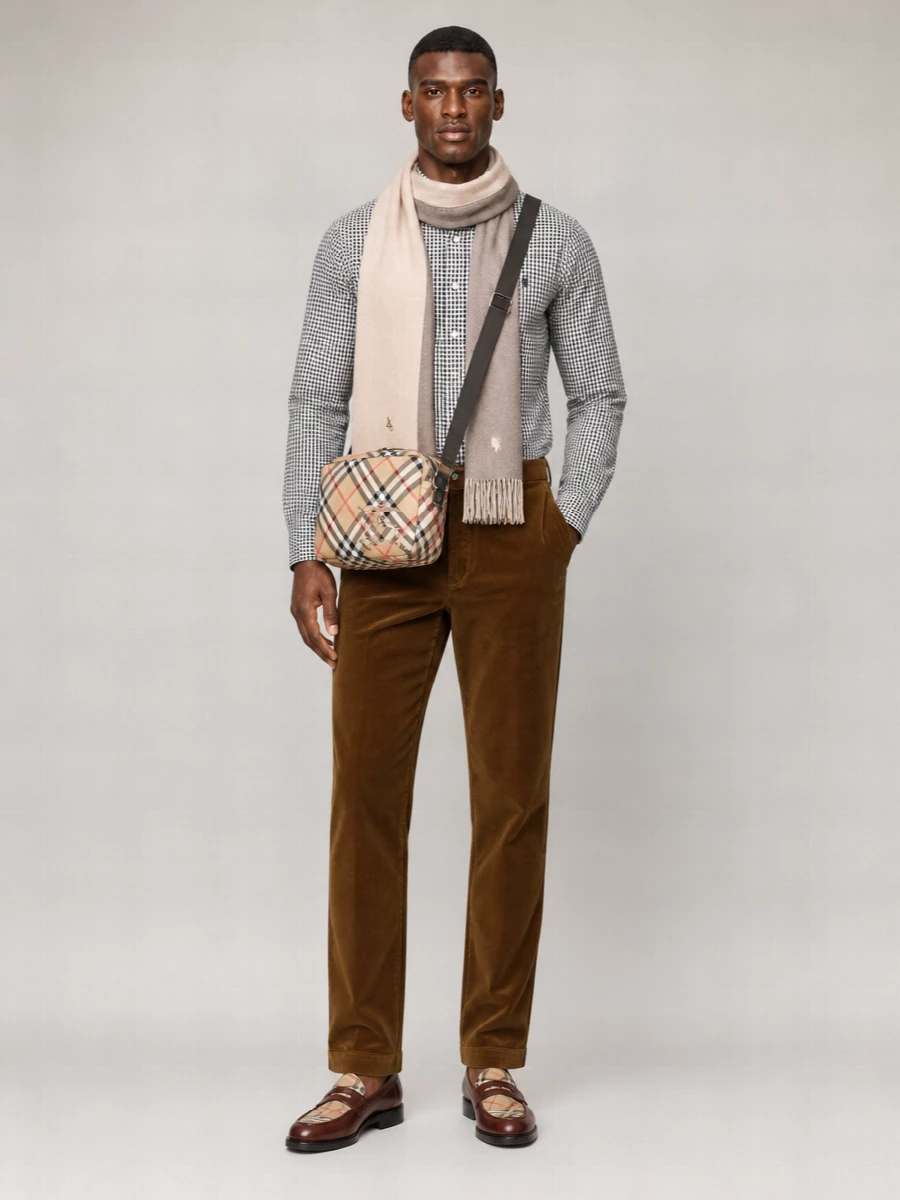 Burberry Leather Monk Shoes