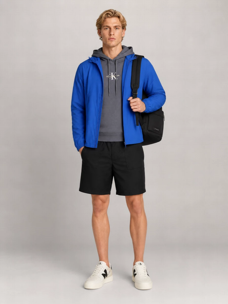 Calvin Klein Hooded Raincoat