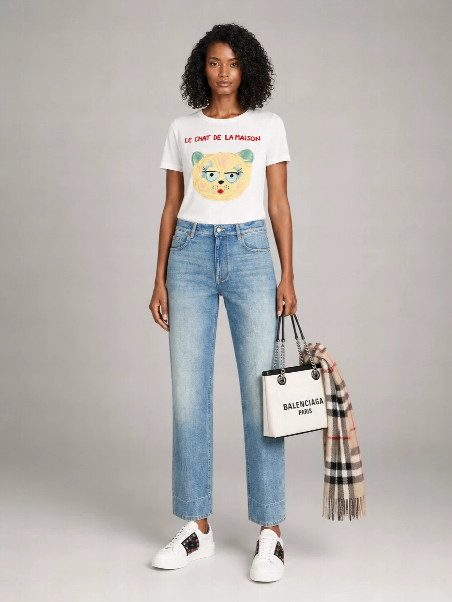 Valentino Garavani Silk T-Shirt