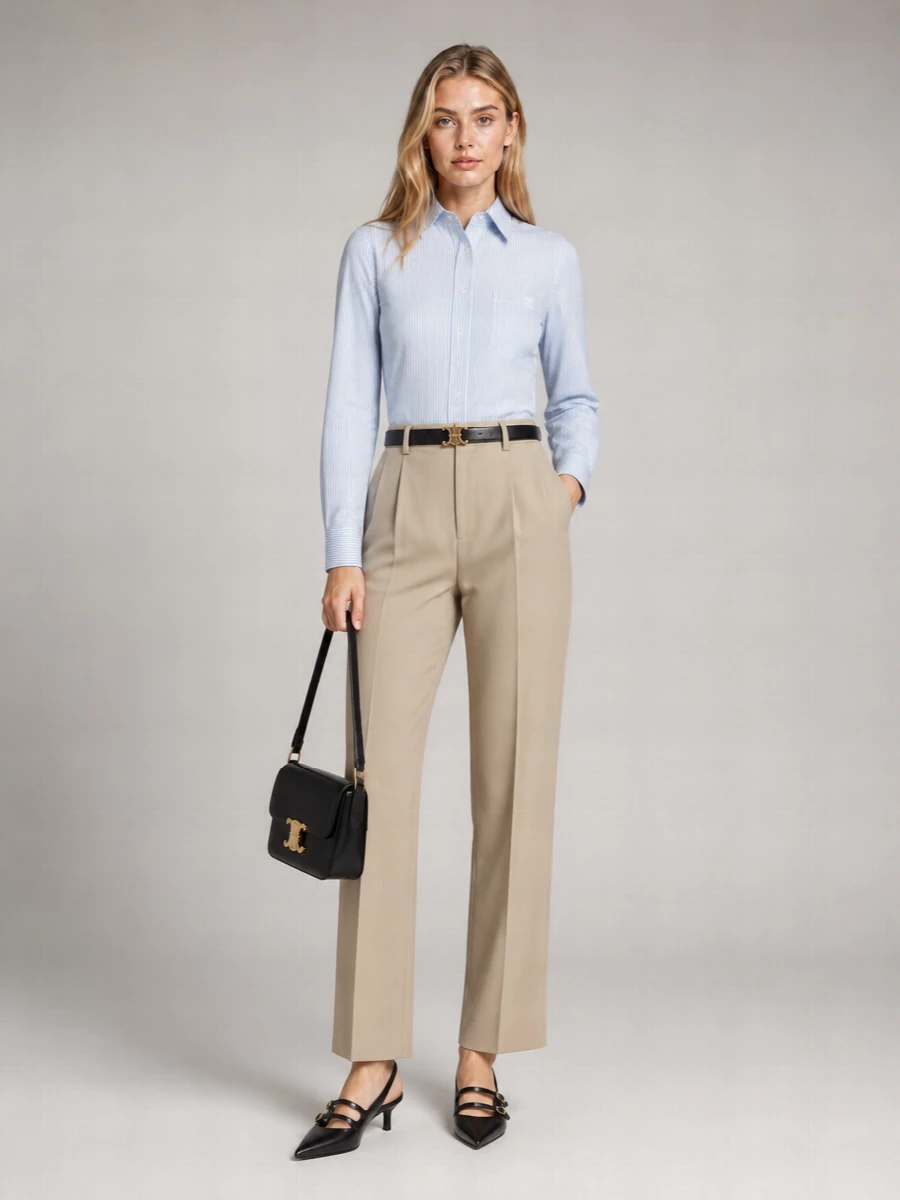 Celine Striped Shirt