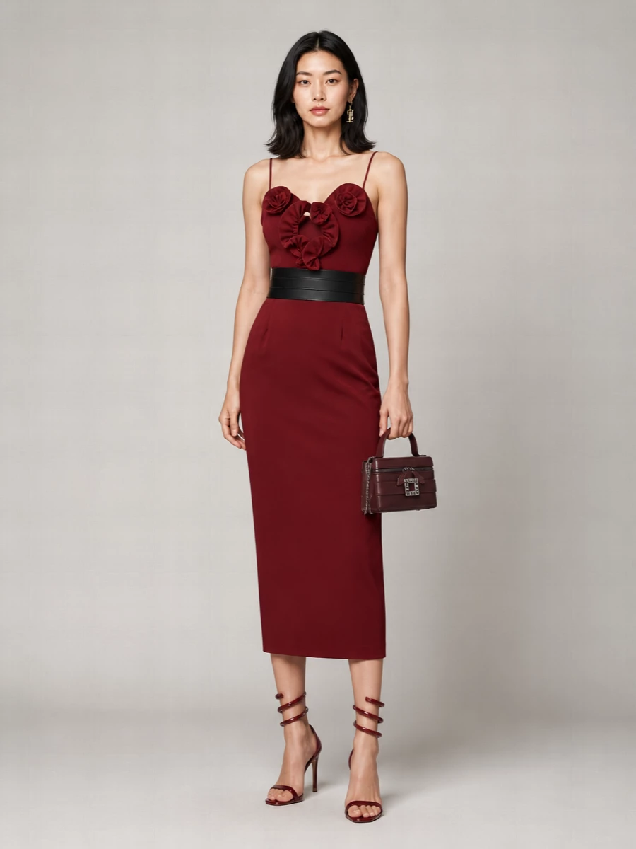 Magda Butrym Cotton Midi Dress