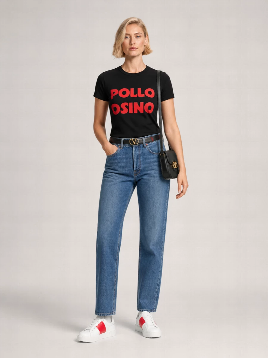 Valentino Garavani Calf Leather Shoulder Bag
