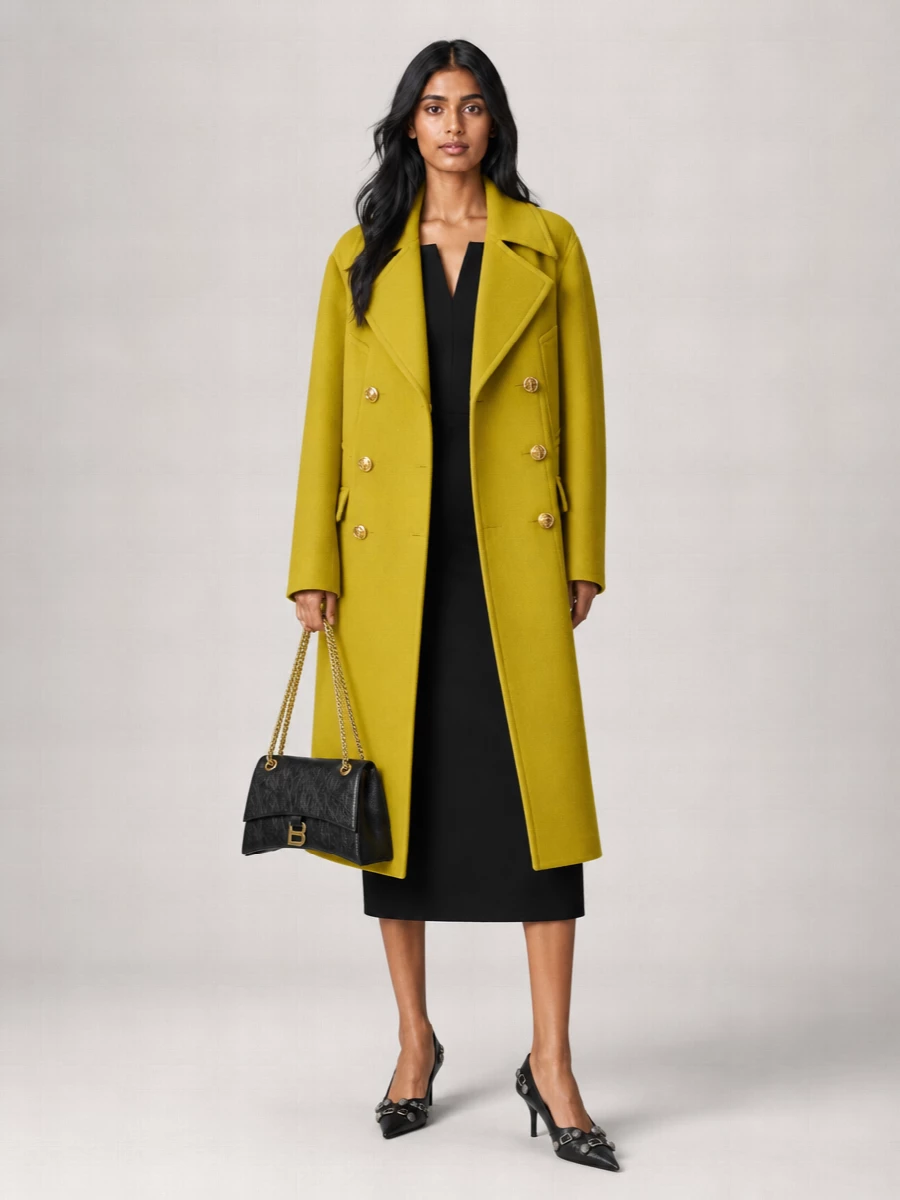 Balenciaga Wool Fitted Jacket