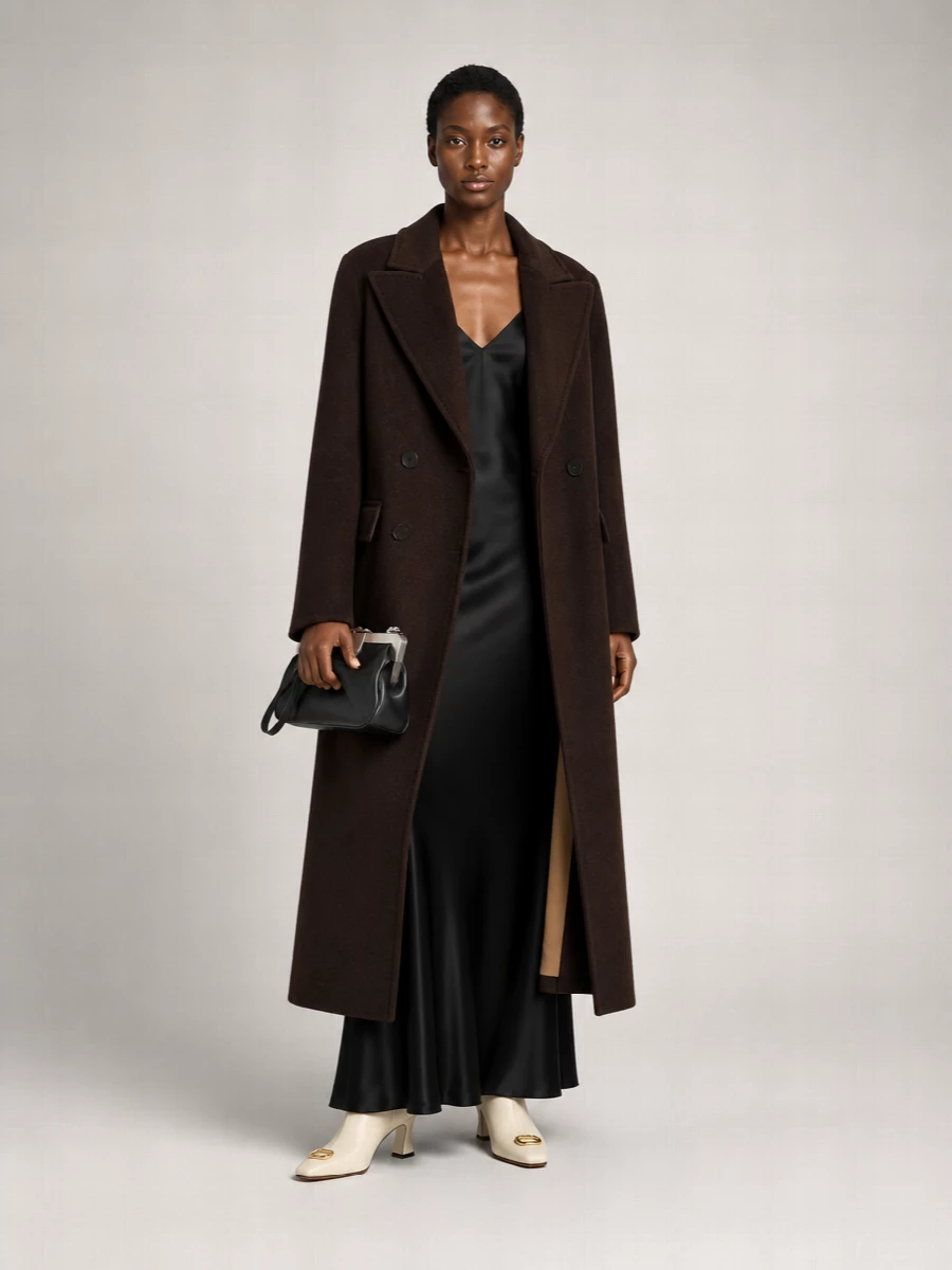 Max Mara Cashmere Double-Breasted Coat