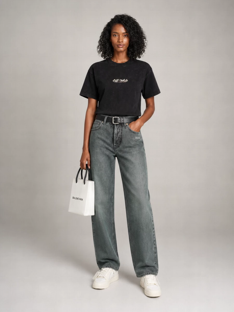 Off-White Logo-Print T-Shirt