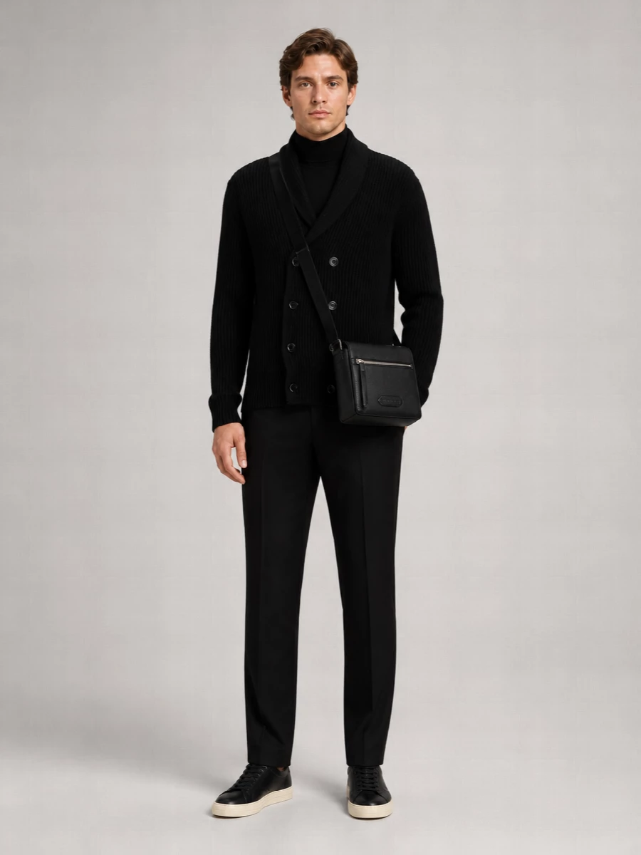 Tom Ford Leather Small Crossbody Bag
