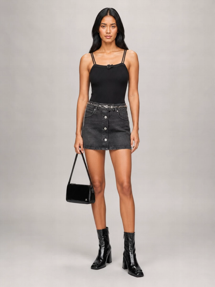 Courrèges Vinyl Ankle Boots