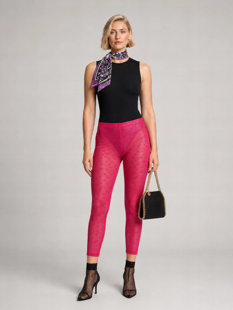 Dolce&Gabbana Logo Lace Midi Trousers