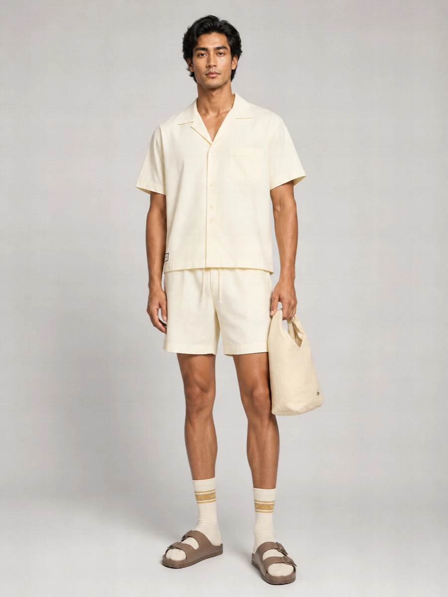 Entire Studios Cotton Straight Bermuda Shorts