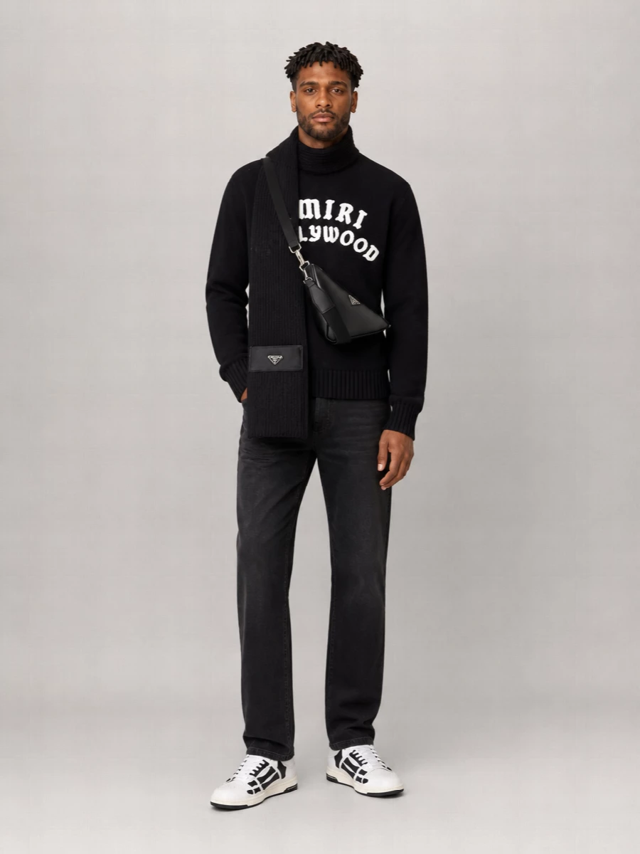 Amiri Cotton Crewneck Sweater